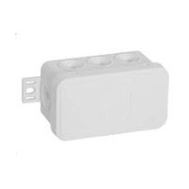 Puszka Natynkowa Pusta 8 Wlotów Viplast V8 Klik Biała Ip54 80X45X41Mm 038-01