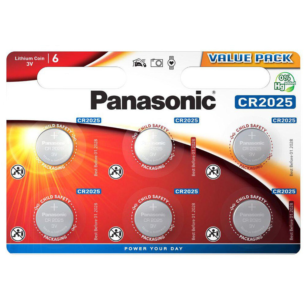 Bateria Cr2025 Panasonic (1 Szt.)