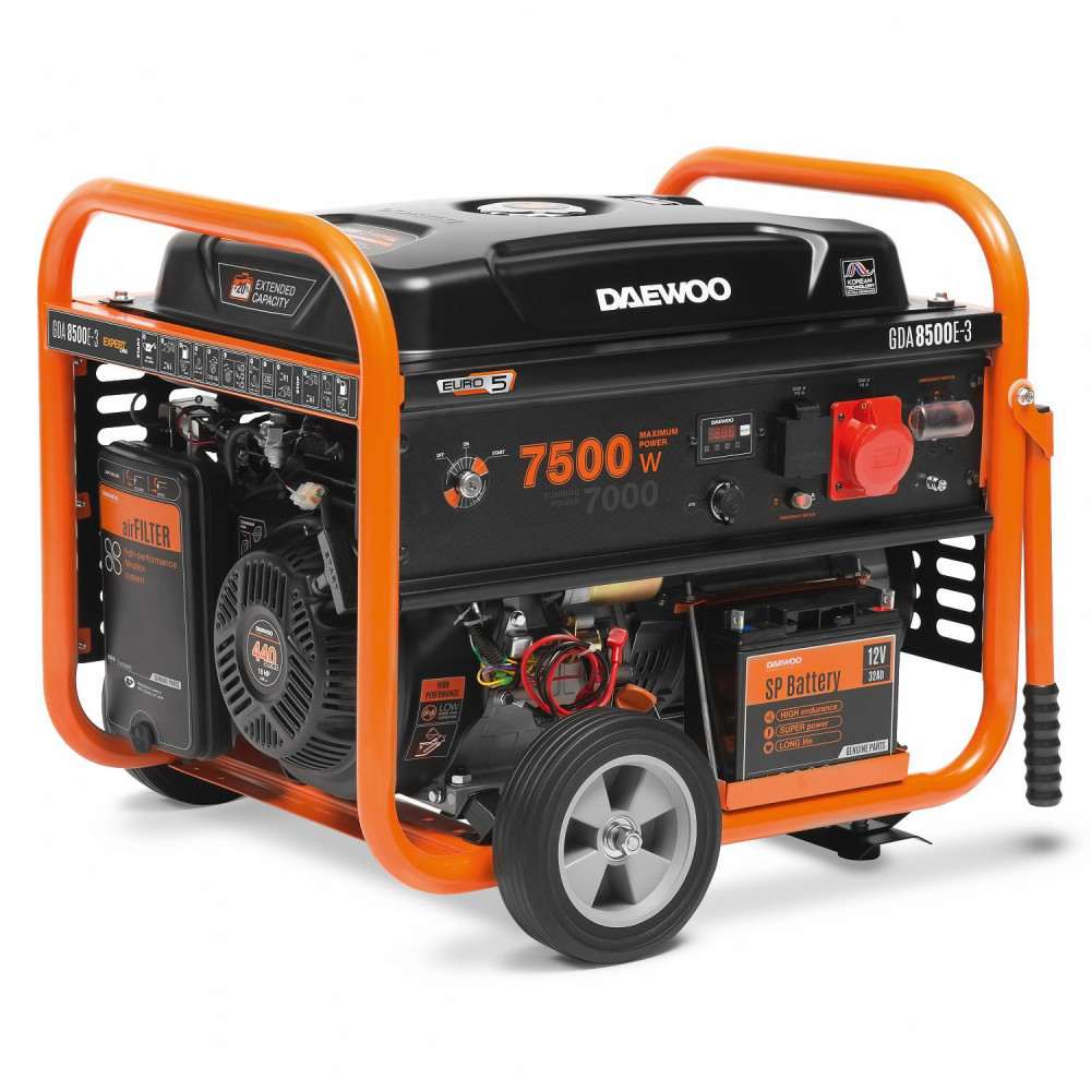 Agregat Prądotwórczy Daewoo Gda 8500E-3 7.0Kw
