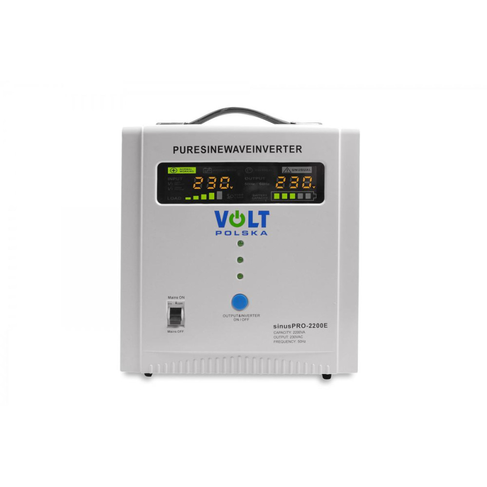 Przetwornica Volt Polska Sinuspro 2200E 2200Va 12V 1600/2200W