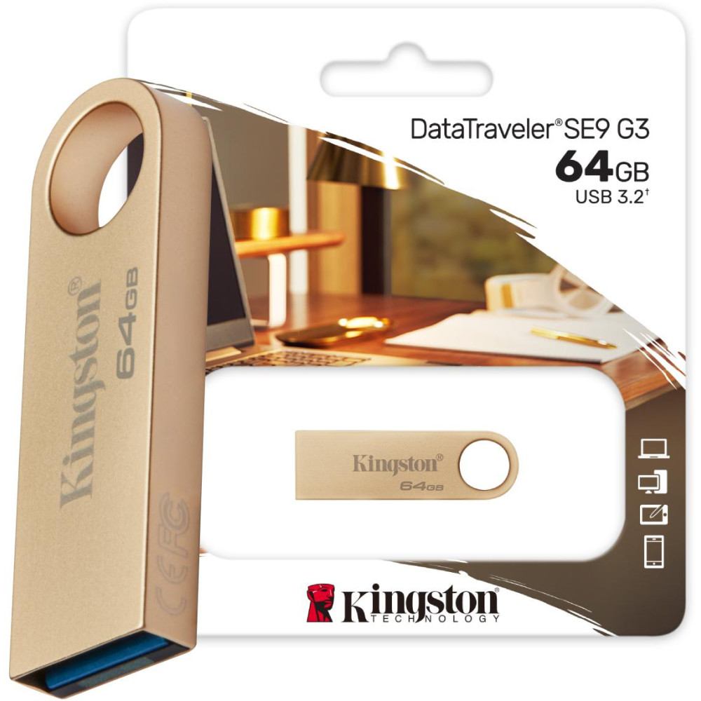 Pendrive Kingston Data Traveler Dtse9G3 64Gb Usb3.2 Gen1