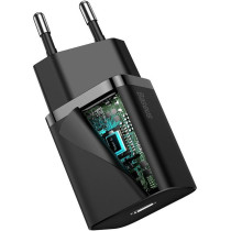 Ładowarka Sieciowa Baseus Super Si Quick Charger 1C Tzccsup-L01 25W 1X Usb-C Pd 3.0 Qc 3.0 + Kabel