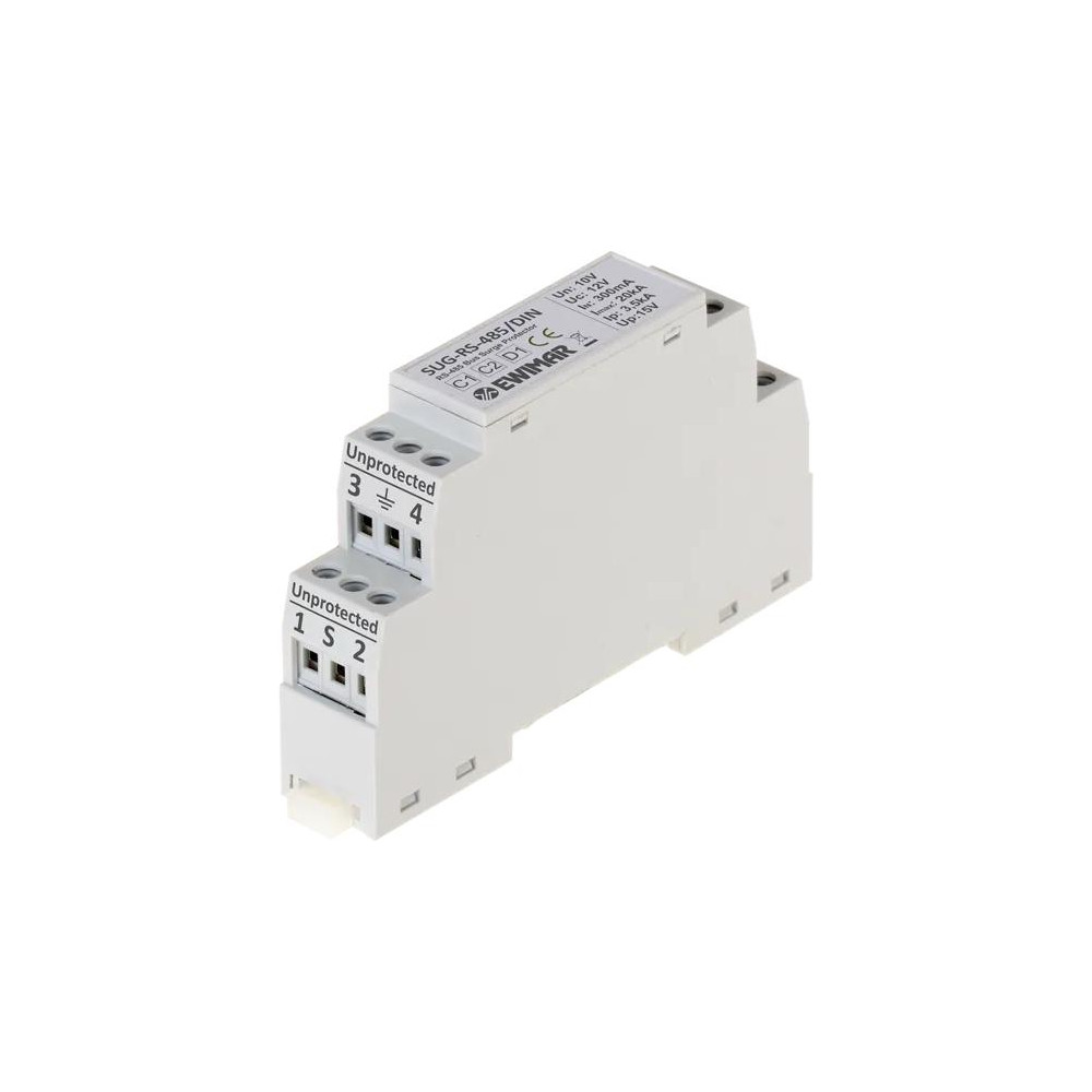 Zabezpieczenie przeciwprzepięciowe do rs-485 ewimar sug-rs485/din