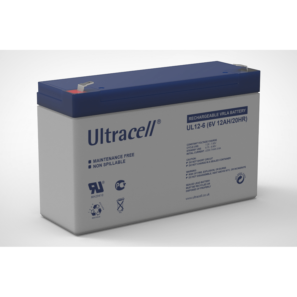 Akumulator agm ultracell ul 6v 12ah