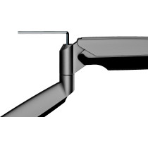 Uchwyt do monitora 17”-45” spacetronik spa-s110b usb