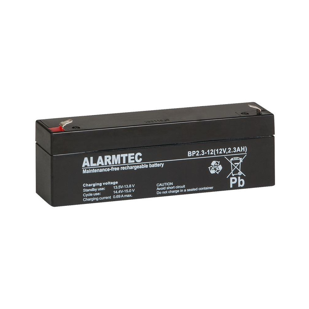 Akumulator agm alarmtec serii bp 12v 2,3ah