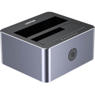 Unitek y-3027gy01-eu stacja klonująca dyski 2 x sata 2,5"/3,5" usb-c 10gbps