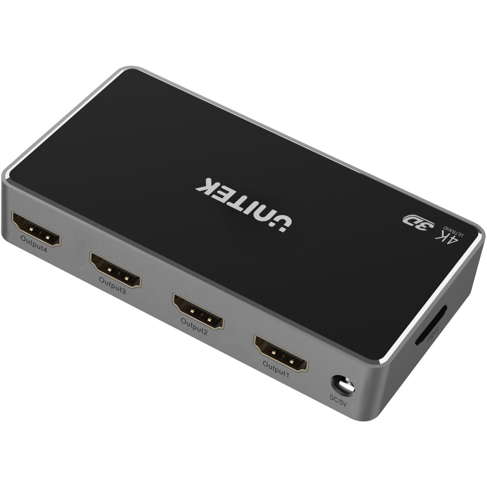 Unitek v1109a rozgałęźnik sygnału hdmi 1.4b 1 in-4 out 4k