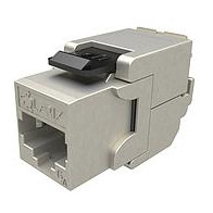 Moduł keystone samozaciskowy solarix cat.6a stp rj45 sxkj-10g-stp-bk-sa