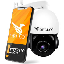 Kamera Ip Orllo Z18 Obrotowa Zewnętrzna Sim 4Mp