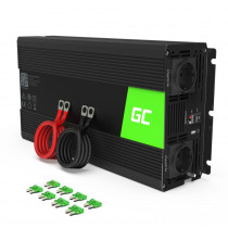 Przetwornica napięcia inwerter green cell 24v -  230v 1500w/3000w modyfikowana sinusoida inv24