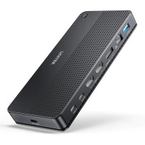 Unitek przełącznik kvm 2 komputery 2 monitory 4k d1103a01