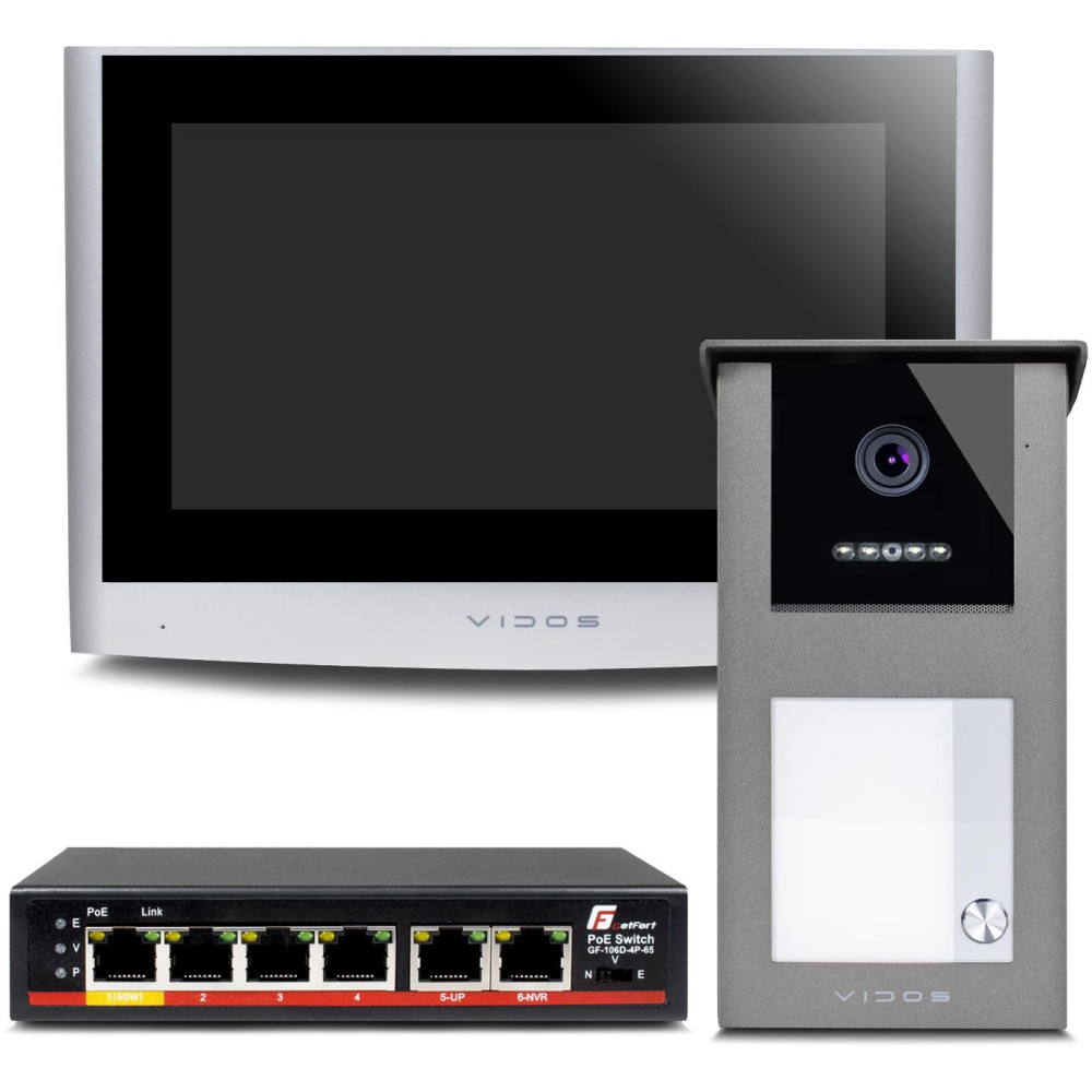 Wideodomofon vidos ipx s101-1/m100-x