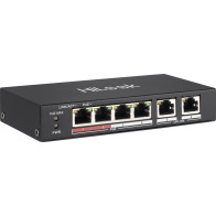 Switch poe hilook by hikvision sw-06-poe 6-portowy