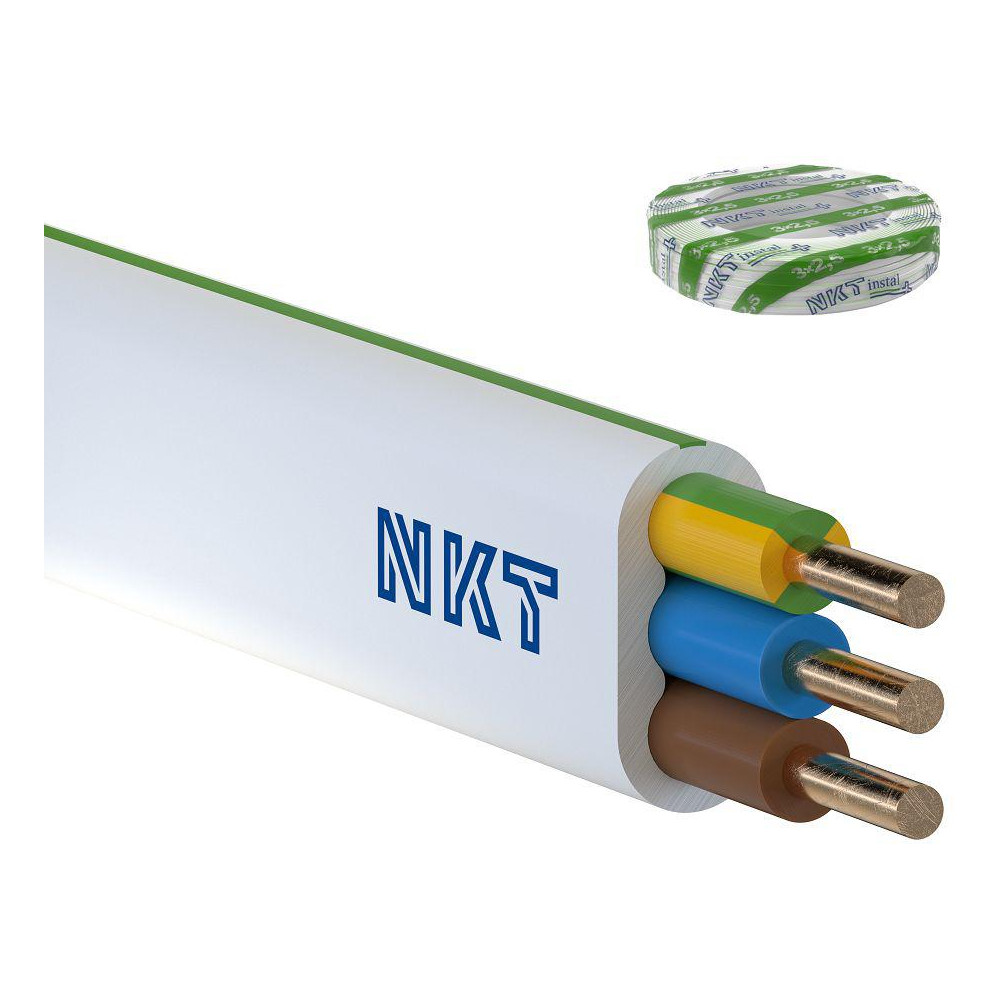 Przewód nkt instal plus ydyp 3x2,5 żo 450/750v 100m
