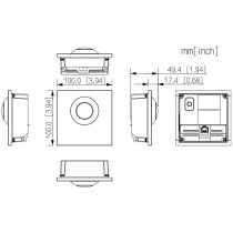 Moduł kamery dahua vto4202f-p-s3
