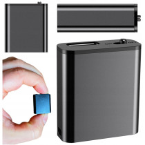 Mini dyktafon szpiegowski mały 16gb detekcja dsp magnes brelok zawieszka hq