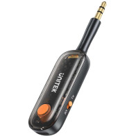 Unitek 2w1 adapter bluetooth 5.3 nadajnik/odbiornik audio zasięg 10m czarny