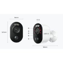 Kamera ip reolink argus b350 akumulatorowa 8mpx wi-fi