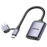 Unitek czytnik kart pamięci sd4.0 /micro sd4.0, 2w1