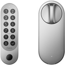 Aqara smart lock u200 kit srebrny, homekit, thread, bluetooth 5.1, nfc