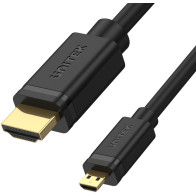 Unitek kabel micro hdmi - hdmi 2.0 4k 60hz 2 m