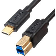 Unitek kabel do drukarki usb-c na usb-b usb 3.0 2m