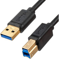 Unitek kabel do drukarki usb-a, usb 3.0, 5 gbps 2m