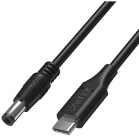 Unitek kabel zasilający do laptopa 65w usb-c - dc5,5mm
