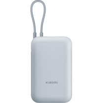 Powerbank xiaomi 10000mah z wbudowanym kablem usb-c ice blue