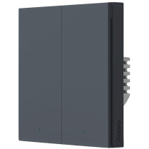 Aqara smart wall switch h1 szary podwójny bez neutrala