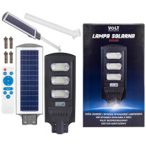 Lampa solarna volt polska jocker 120 + panel 12w + 12.000mah + pilot