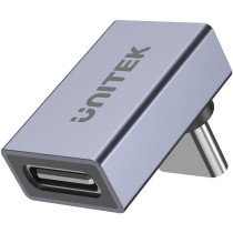 Unitek adapter usb-c na usb-c kątowy 40gbps 240w