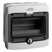 Plastikowa obudowa instalacyjna natynkowa ip65, 1x6 modułów. phs 6t noark 113262