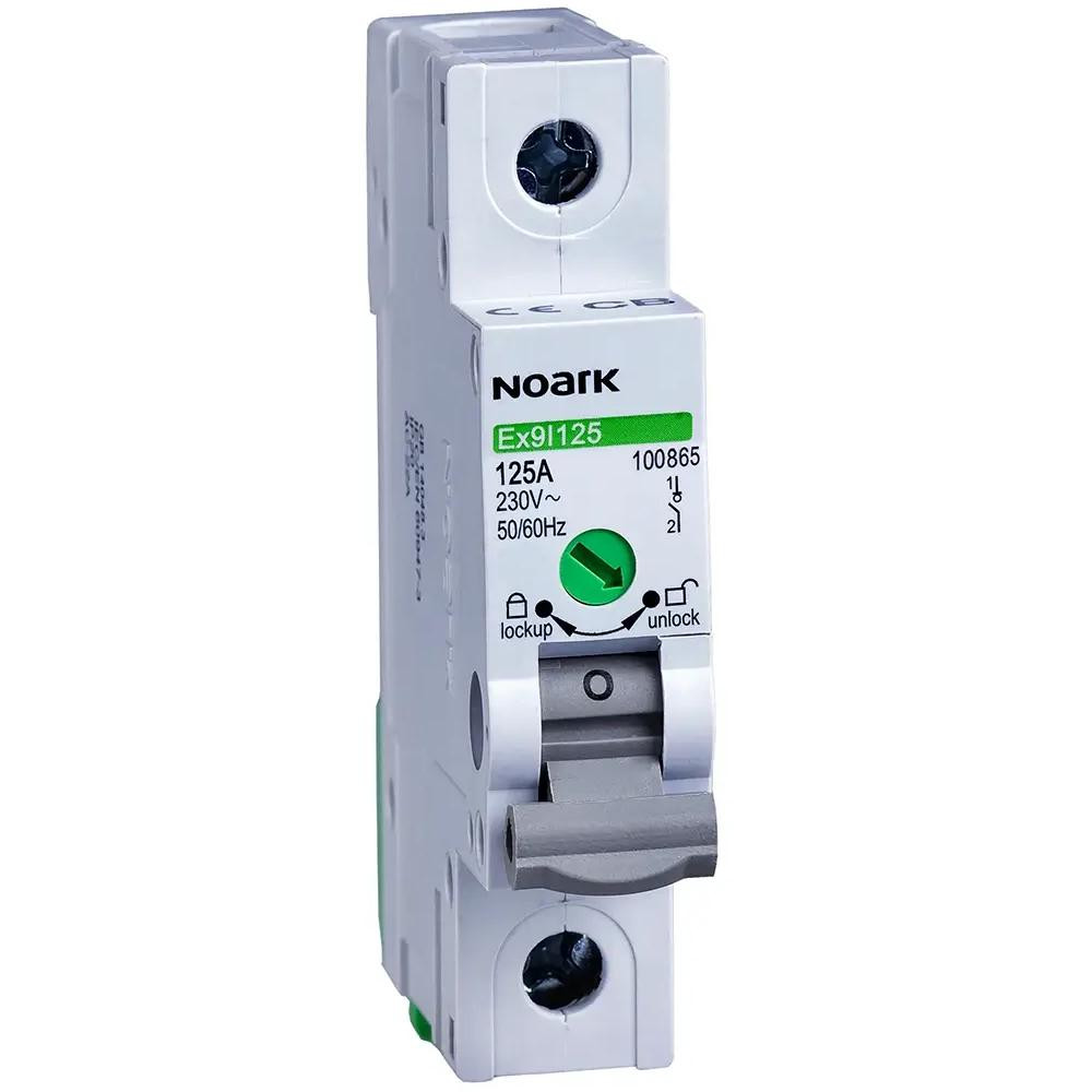 Rozłącznik izolacyjny, szer. 1 moduł, 1p, 63a, ex9i125 1p 63a noark 100864