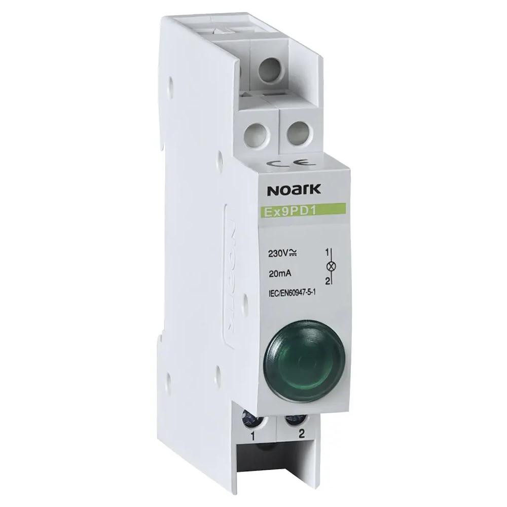 Lampka sygnalizacyjna, 230v ac/dc, 1 zielony ex9pd1g noark 102443