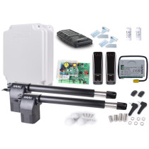 Zestaw alfa long fds - faac 414 do 10m bram dwuskrzydłowych