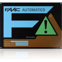 Zestaw handy fds 24v - faac s418 do 5.4m bram dwuskrzydłowych