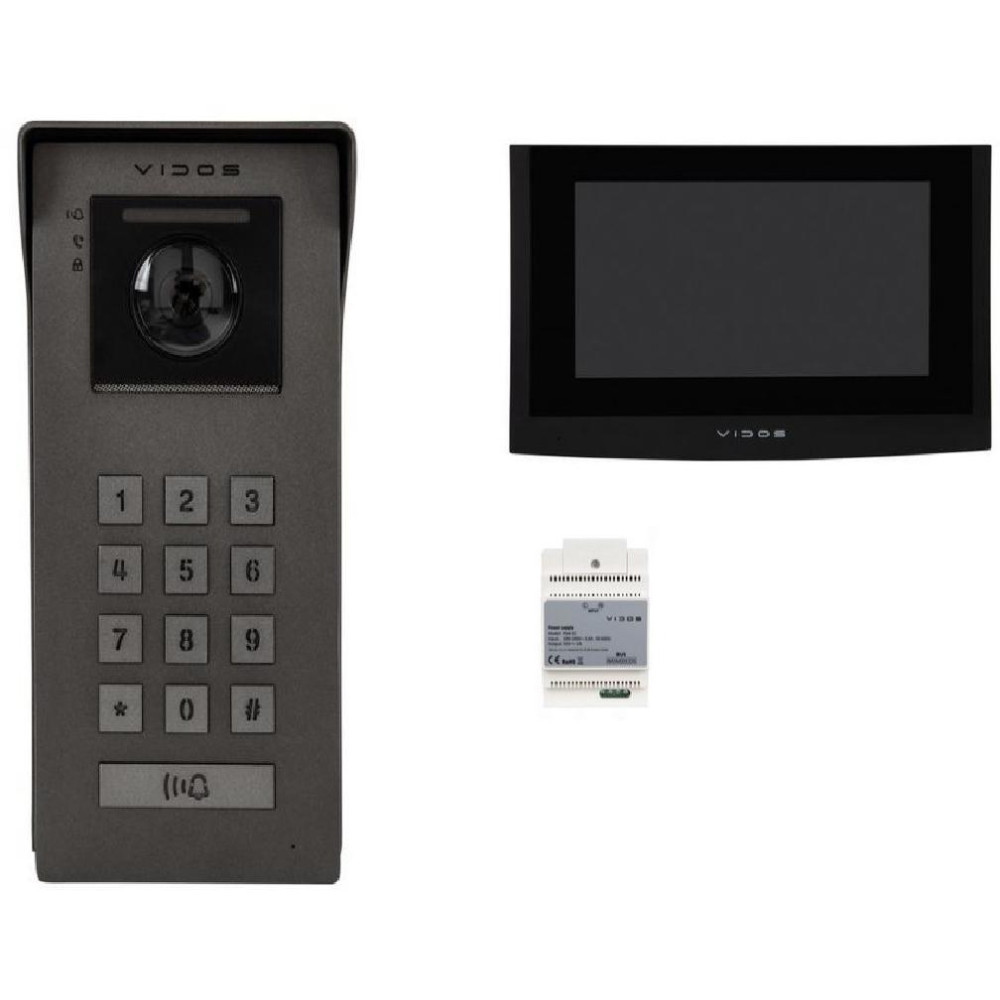 Wideodomofon vidos 2ip s200/m200b-x
