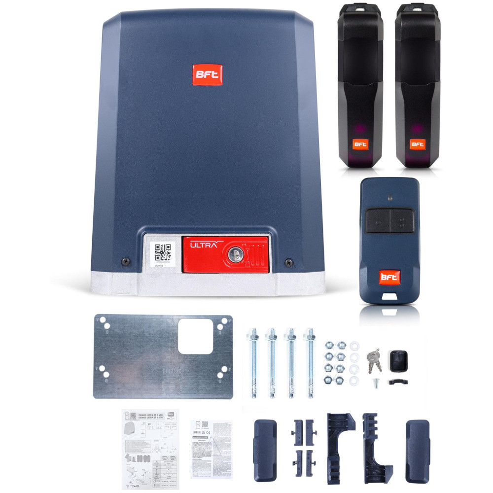 Zestaw bft deimos ultra bt b600 ee kit do 600kg bram przesuwnych