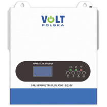 Przetwornica inwerter solarny volt polska sinuspro ultra plus 3000 12/230v (1500/3000w) + 100a mppt (30-500v)