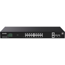 Switch poe tenda teg2220p-16-250w