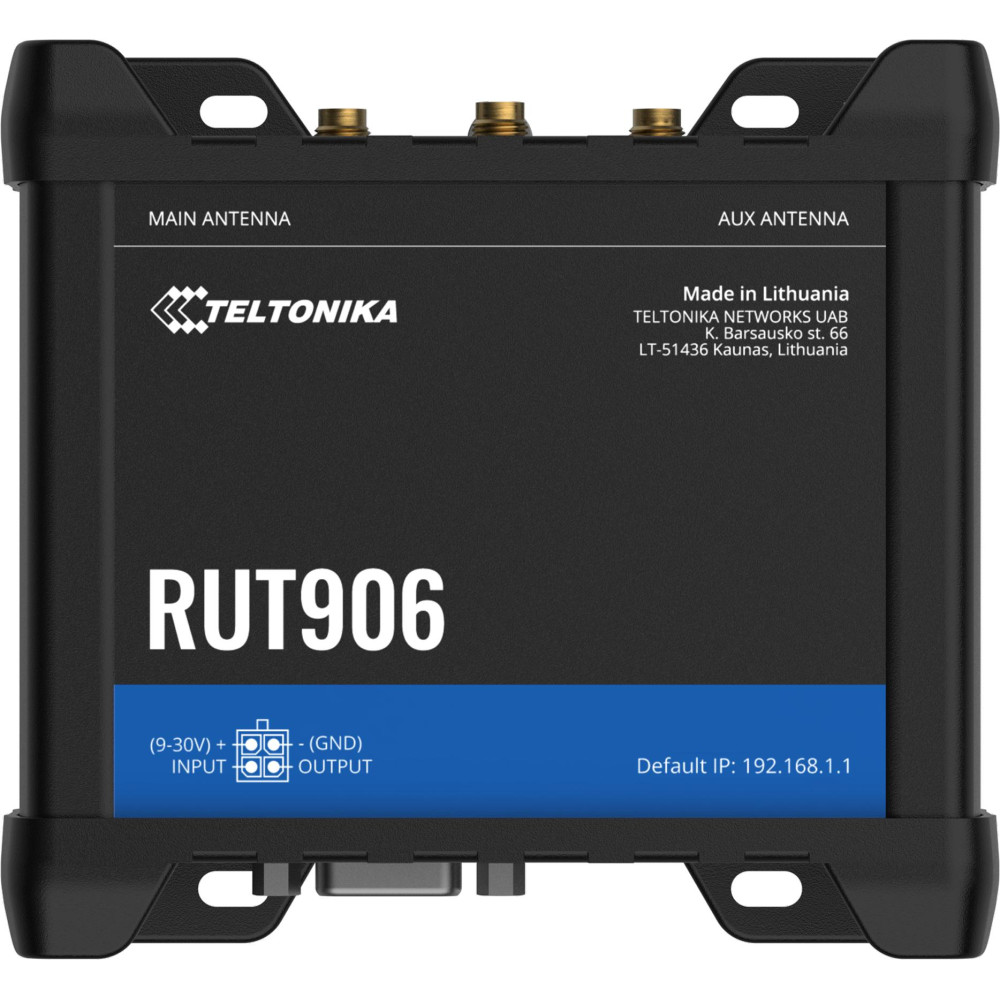 Teltonika rut906 router przemysłowy 4g / lte (rut906000000)