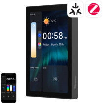 Panel sterowania wifi/bluetooth/zigbee matter sonoff nspanel pro 120 (czarny) nspanel120pb