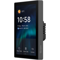Panel sterowania wifi/bluetooth/zigbee matter sonoff nspanel pro 120 (czarny) nspanel120pb