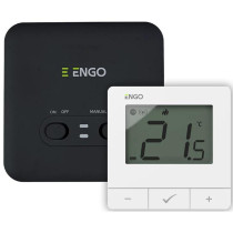 Engo controls e20i-w - regulator temperatury, bezprzewodowy, bateryjny, wi-fi, internetowy, biały, 868mhz