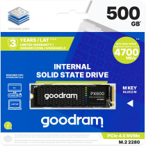 Goodram dysk ssd px600 500gb m.2 pcie 4x4 nvme 2280