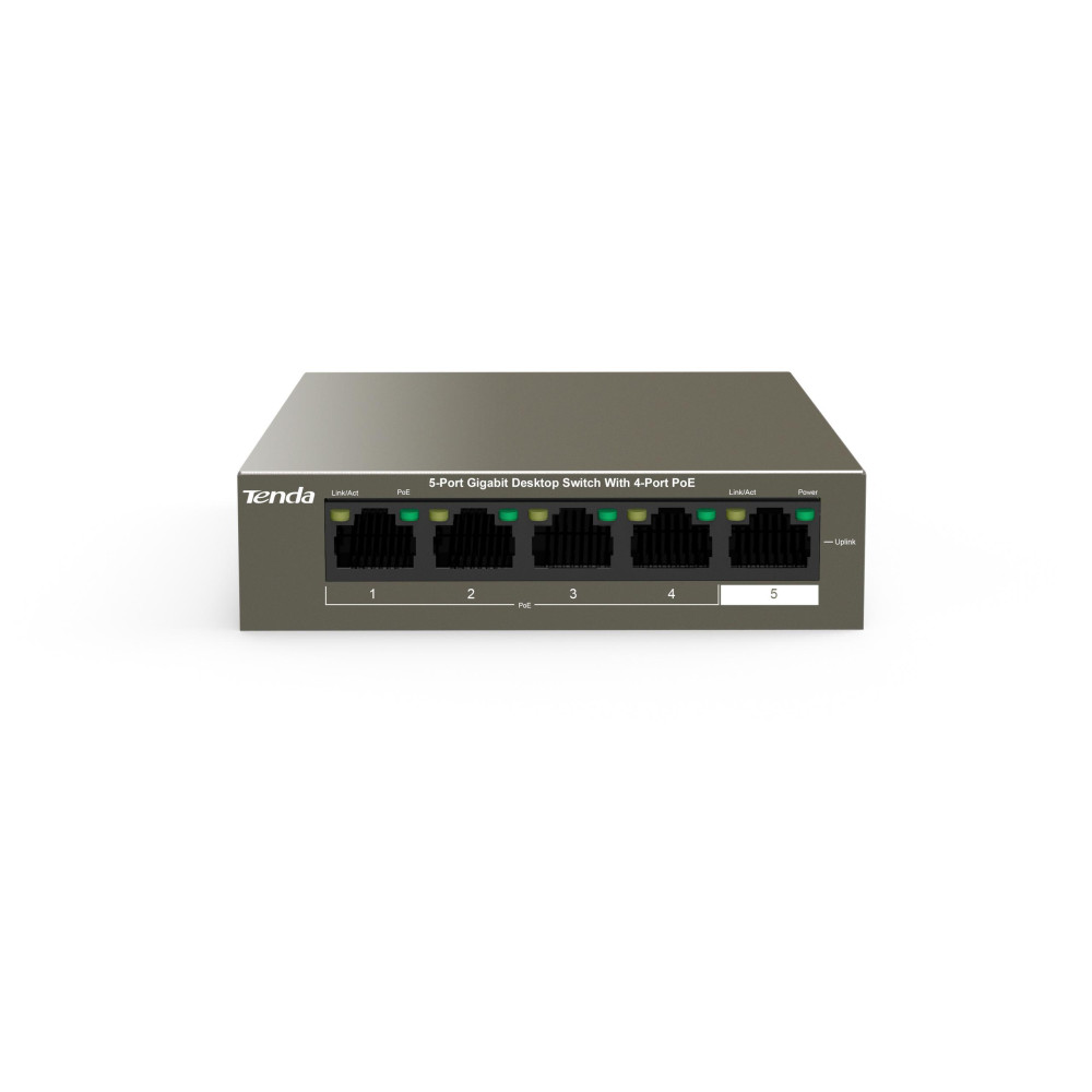 Switch poe tenda teg1105p-4-63w