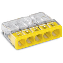 Szybkozłączka drut 5x 0,5-2,5mm2 wago 2273-205 (paczka 100szt.)