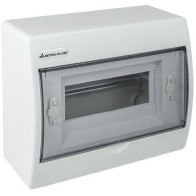 Rozdzielnica n/t rn-8 fala (n+pe) ip40 200x234x95mm, biała | 7.2 elektro-plast opatówek